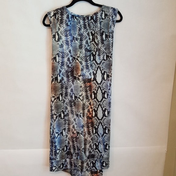 EUC Mynt 1792 16w python print sleeveless dress - Picture 4 of 5